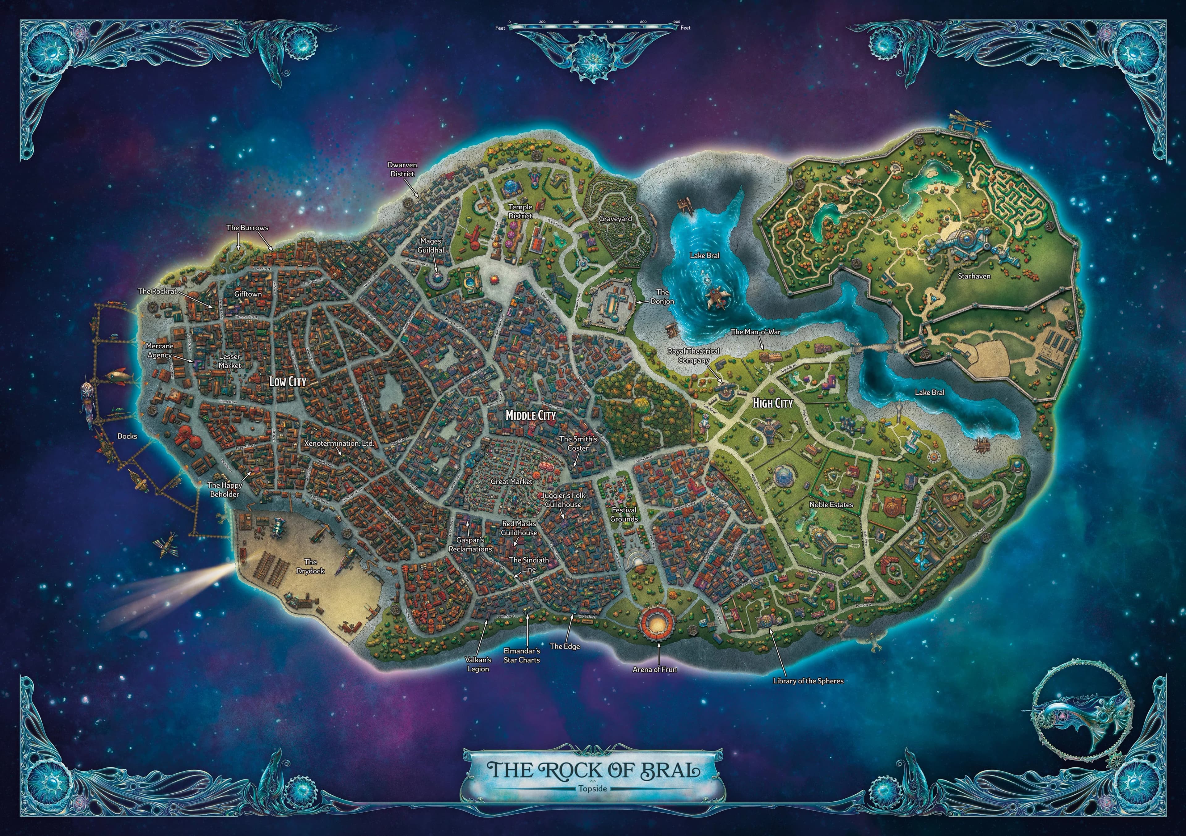 The Rock of Bral: Topside