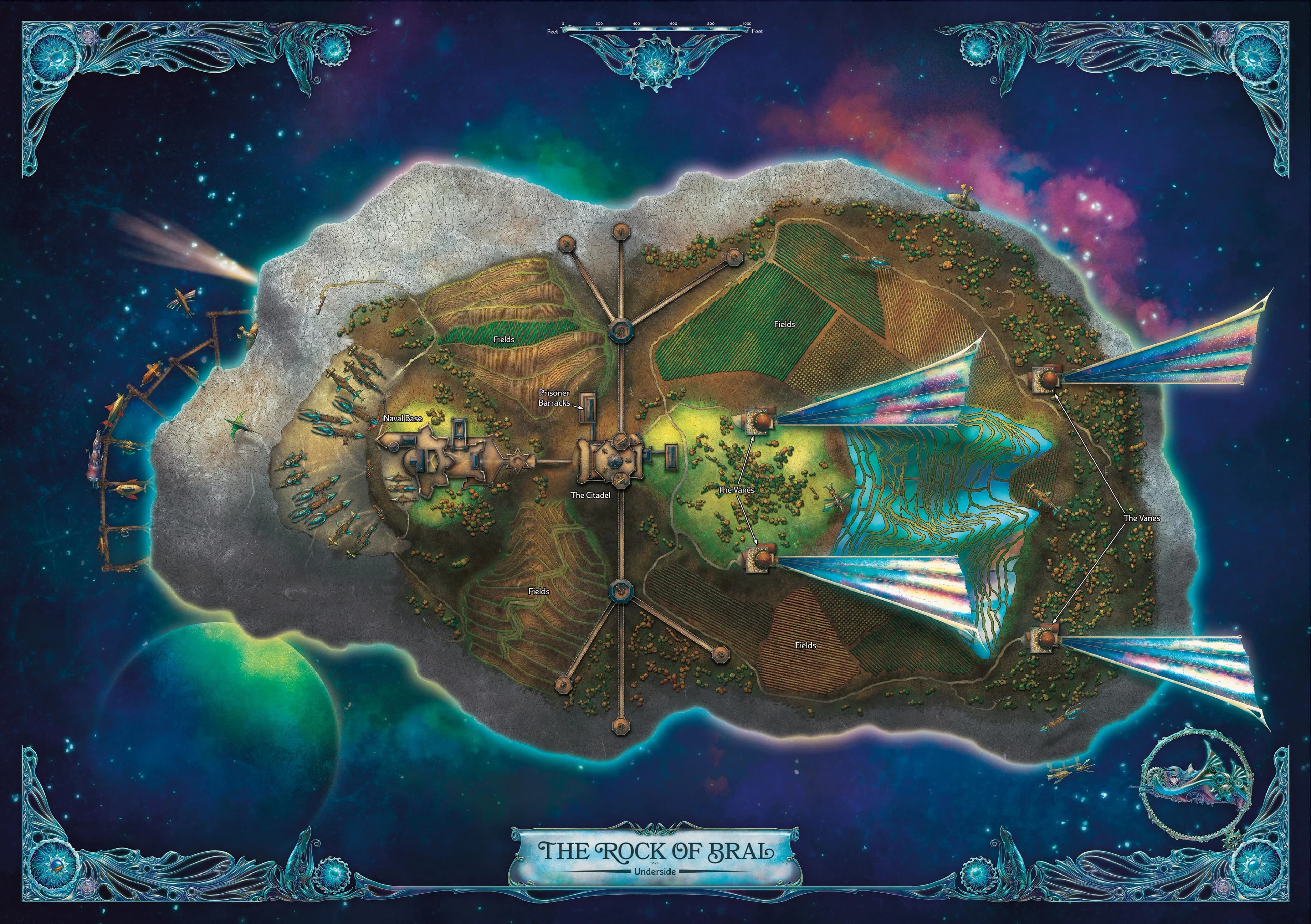 The Rock of Bral: Underside