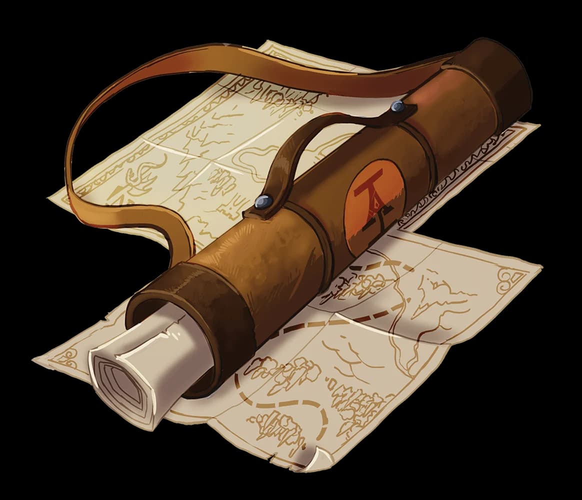 Cartographer's Map Case