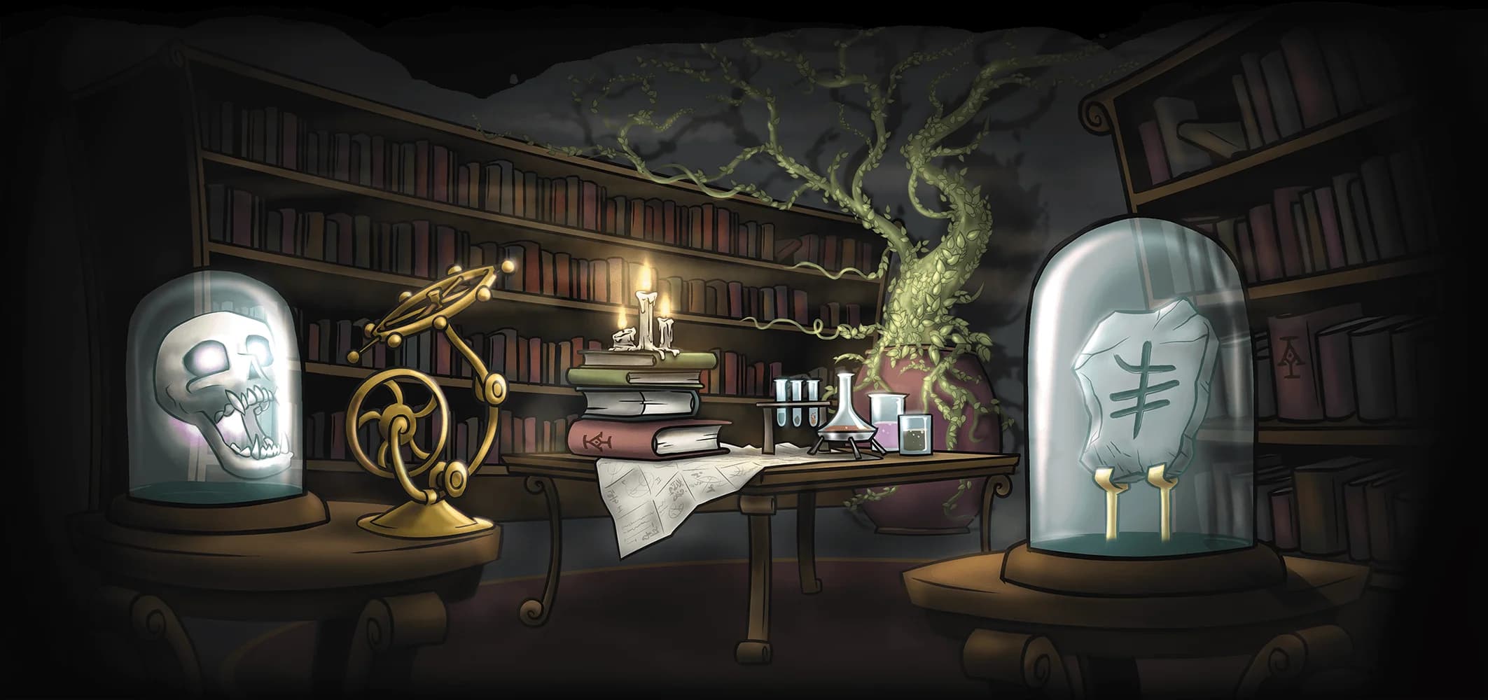 A Warlock's Otherworldy Office