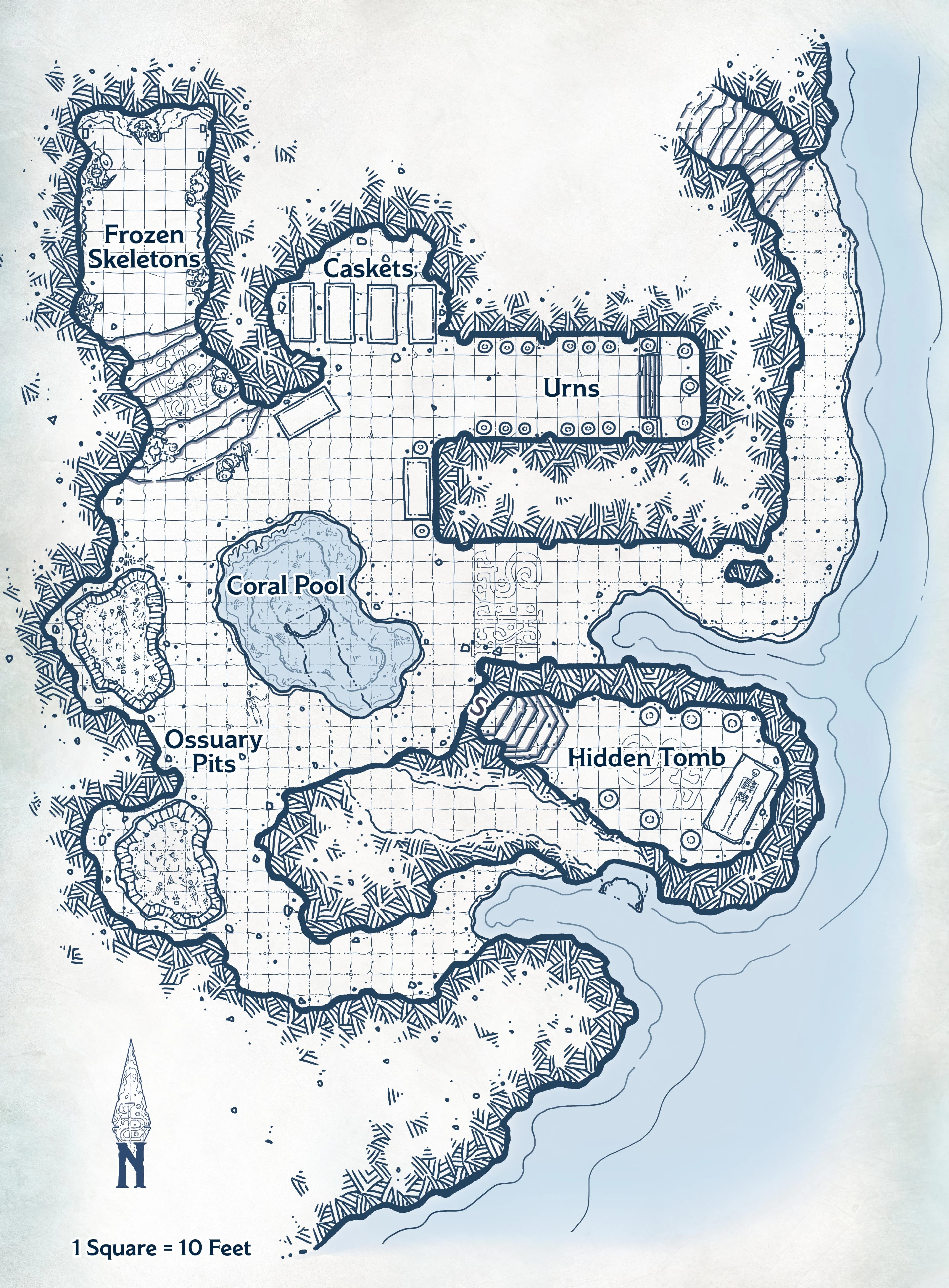 Map 4.2: Ashen Grotto