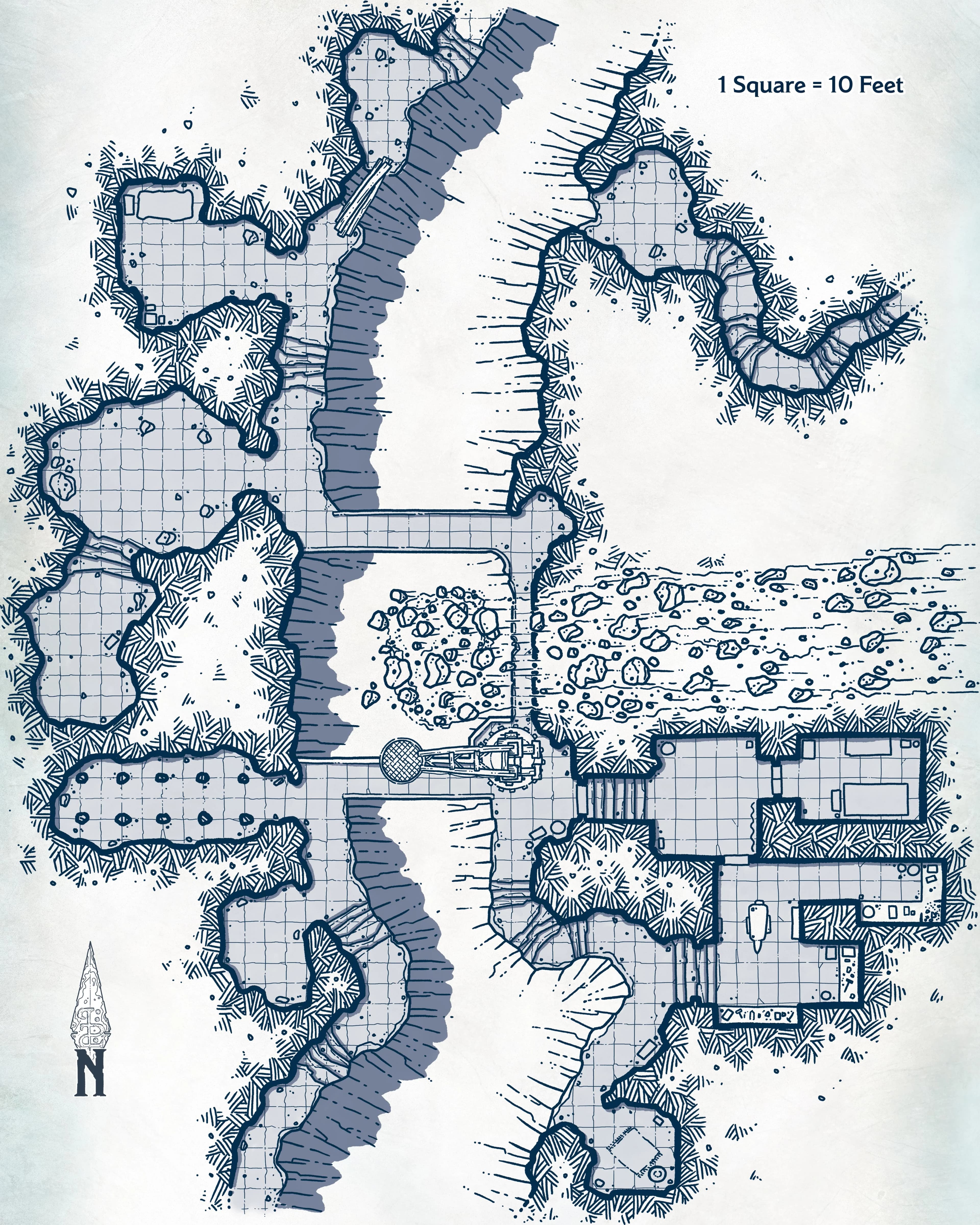 Map 4.4: Endless Rockslide