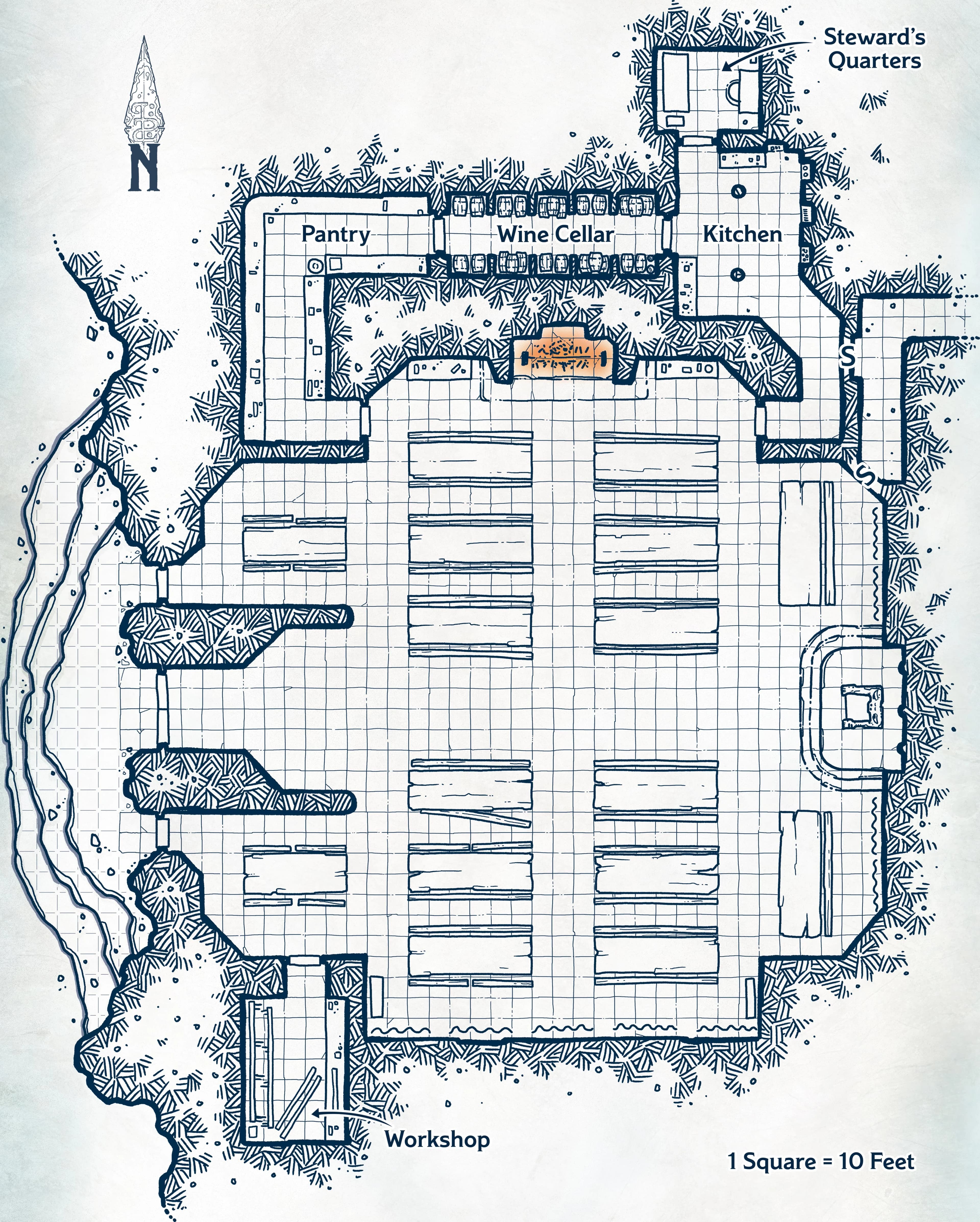 Map 4.9: Hiatea's Hearth