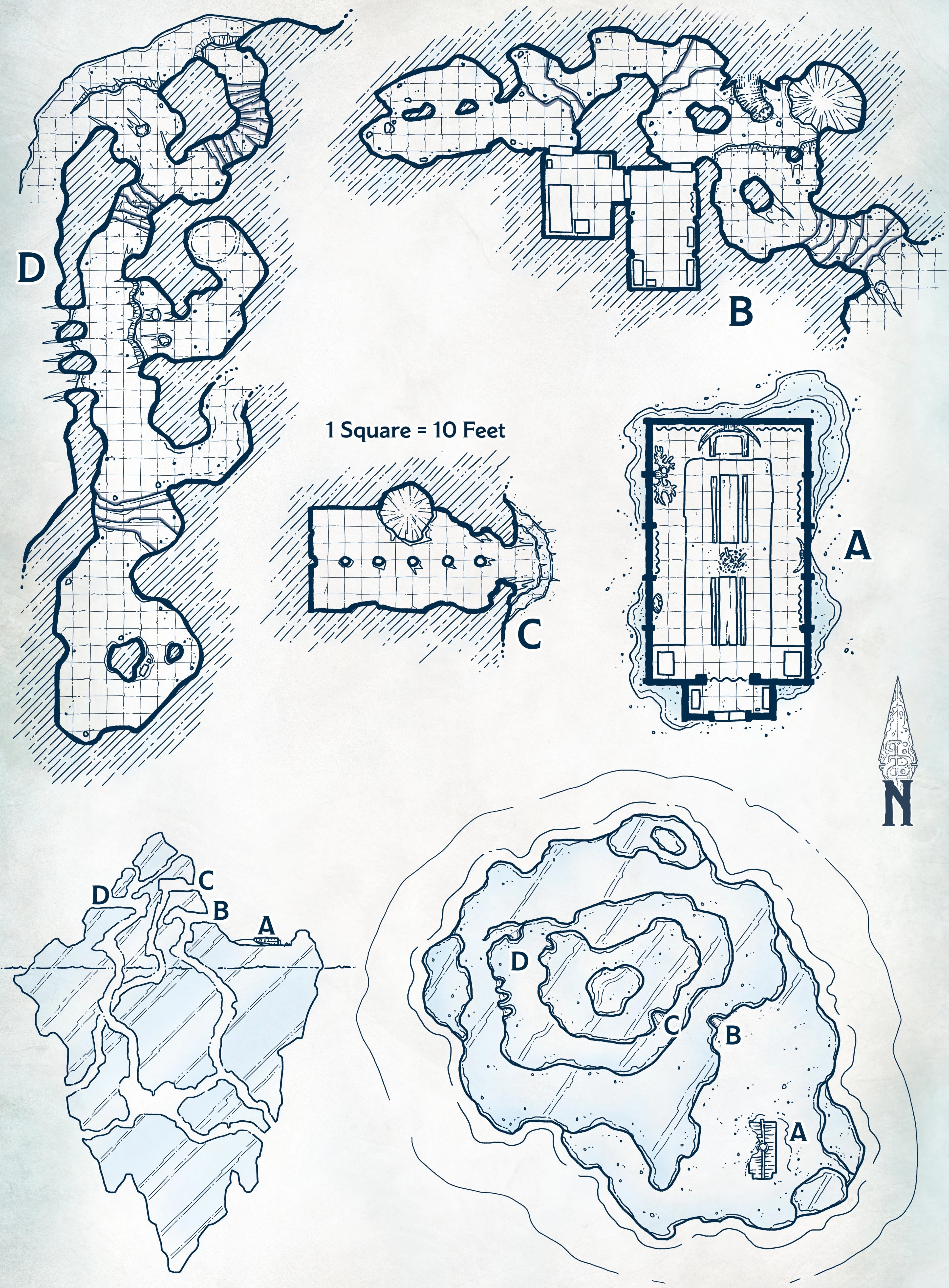 Map 4.11: Howling Iceberg