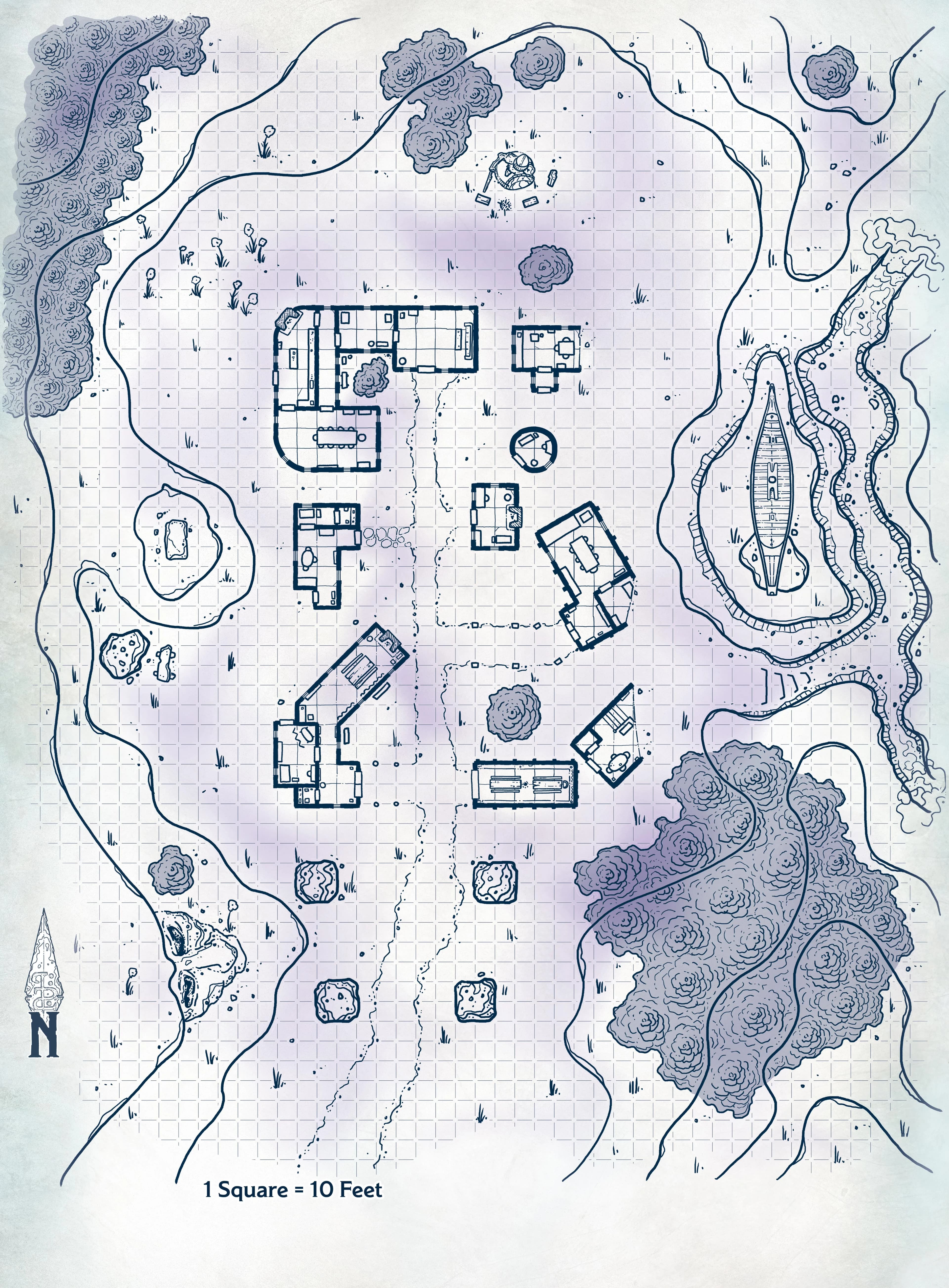 Map 4.13: Misty Vale