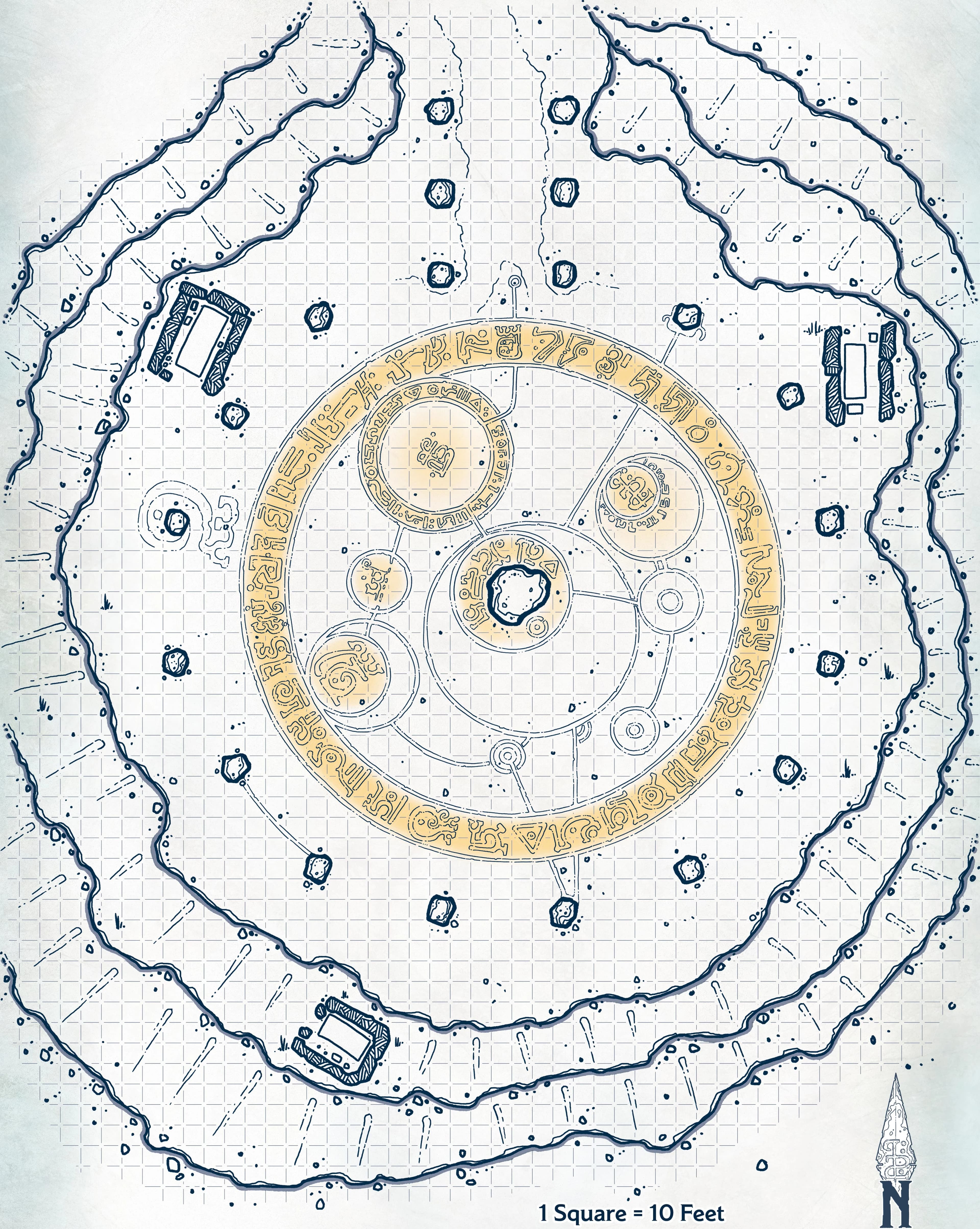 Map 4.14: Runic Circle
