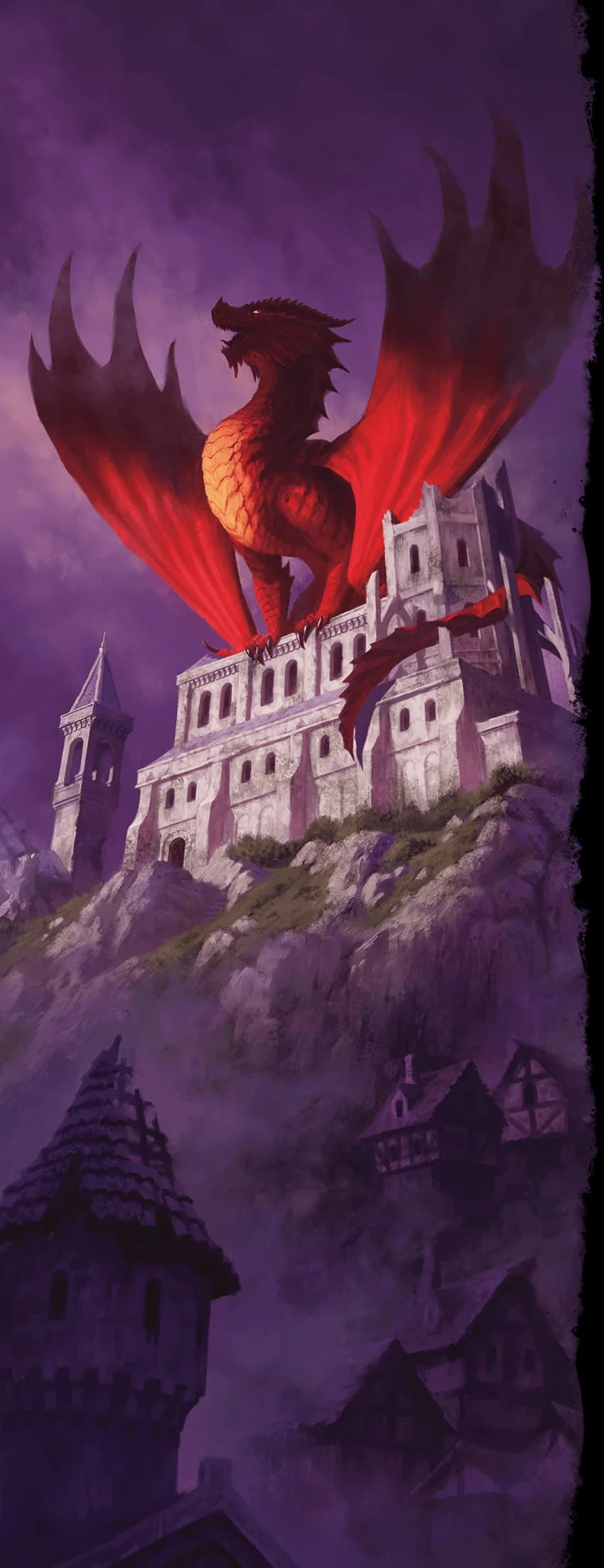 Mekkalath the dragon makes his lair in Gardmore Abbey