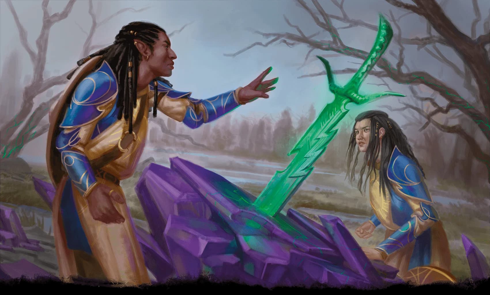 Knights of the Solar Bastion are always on the lookout for evil artifacts