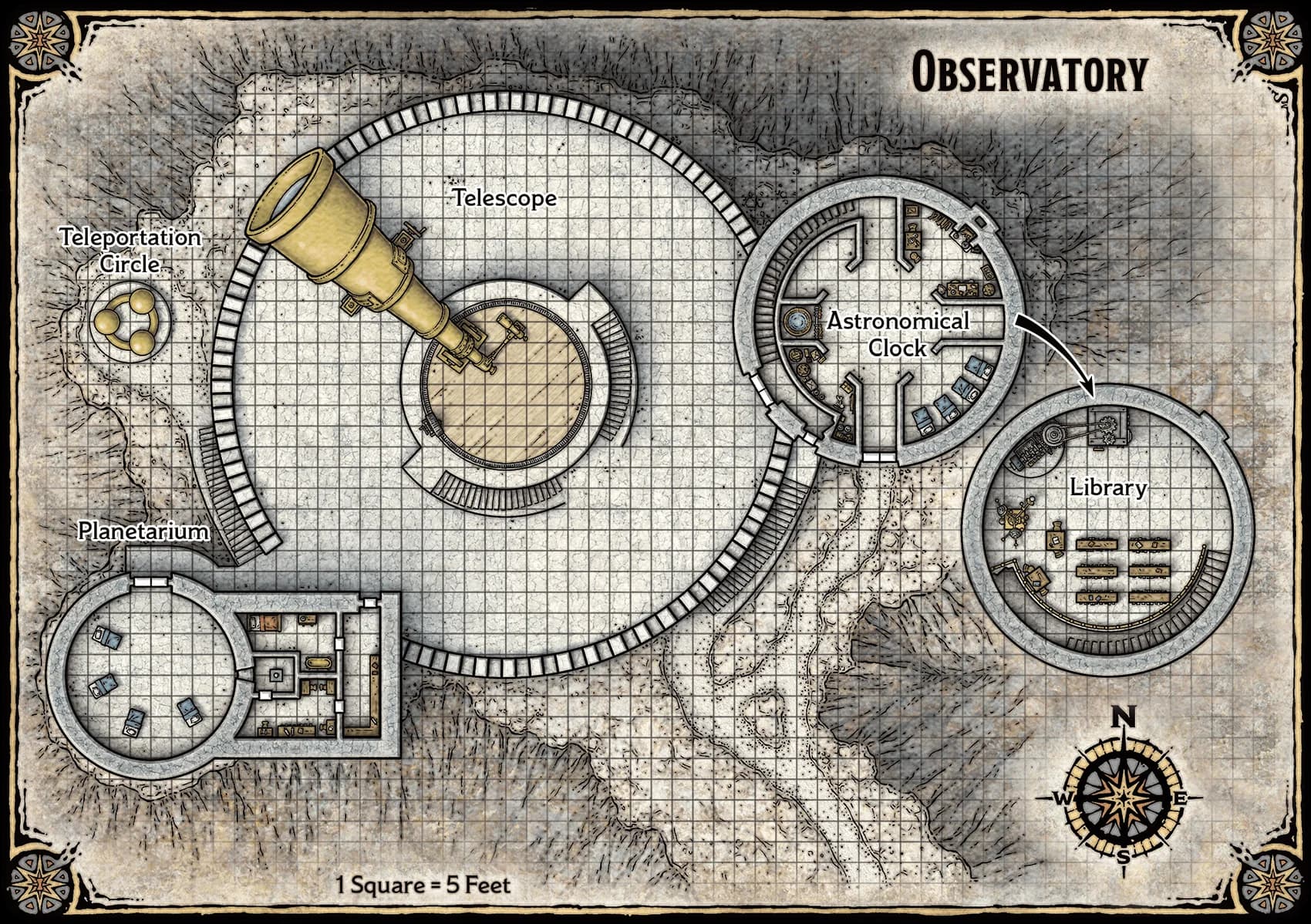 Map 13.1: Observatory
