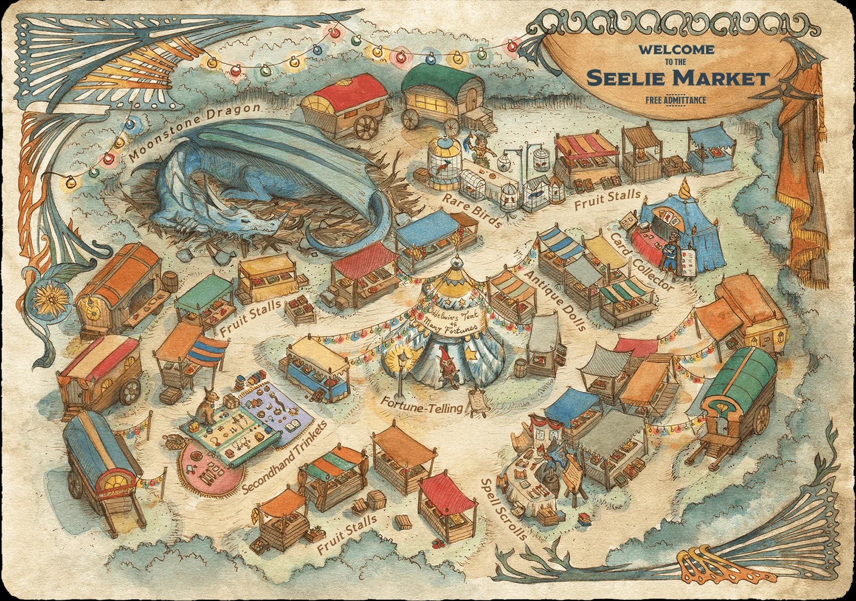 Map 14.1: Seelie Market