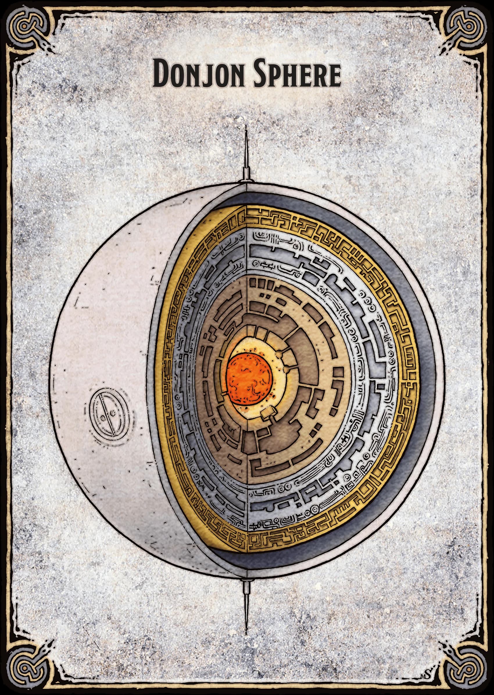 Map 17.1: Donjon Sphere