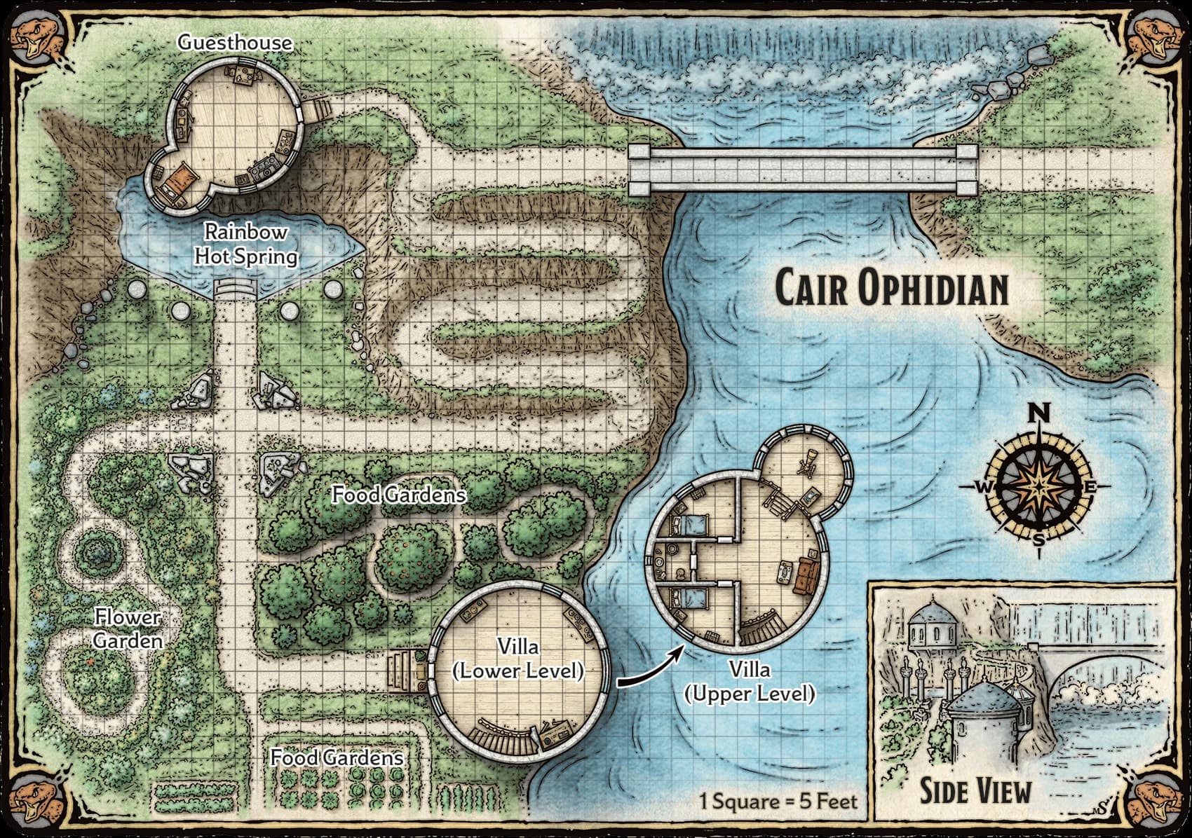 Map 22.1: Cair Ophidian