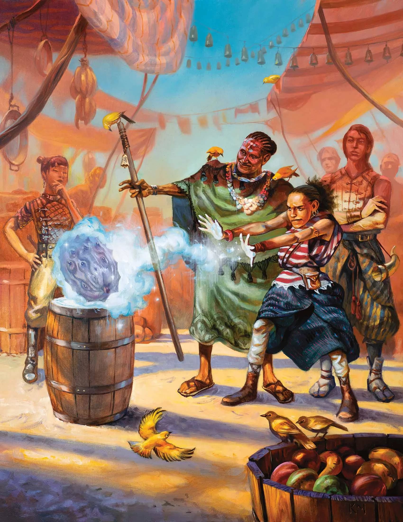 In any form, Bahamut delights in the "Aha!" moments of teaching young students