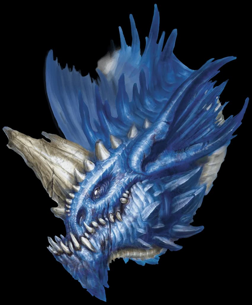 Ancient blue dragon