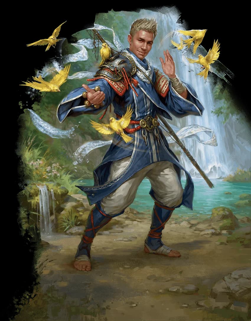 Bahamut is often accompanied by seven ancient gold dragons in his journeys on the Material Plane