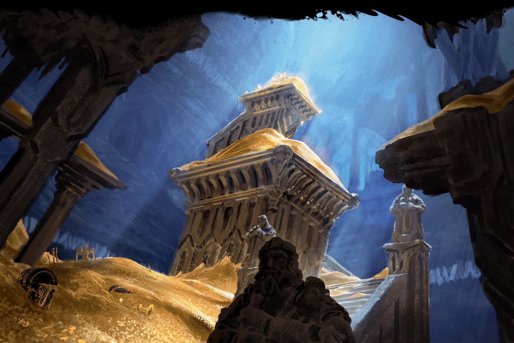 An ancient dragon's hoard can hold enough wealth to cause the rise and the ruin of dynasties