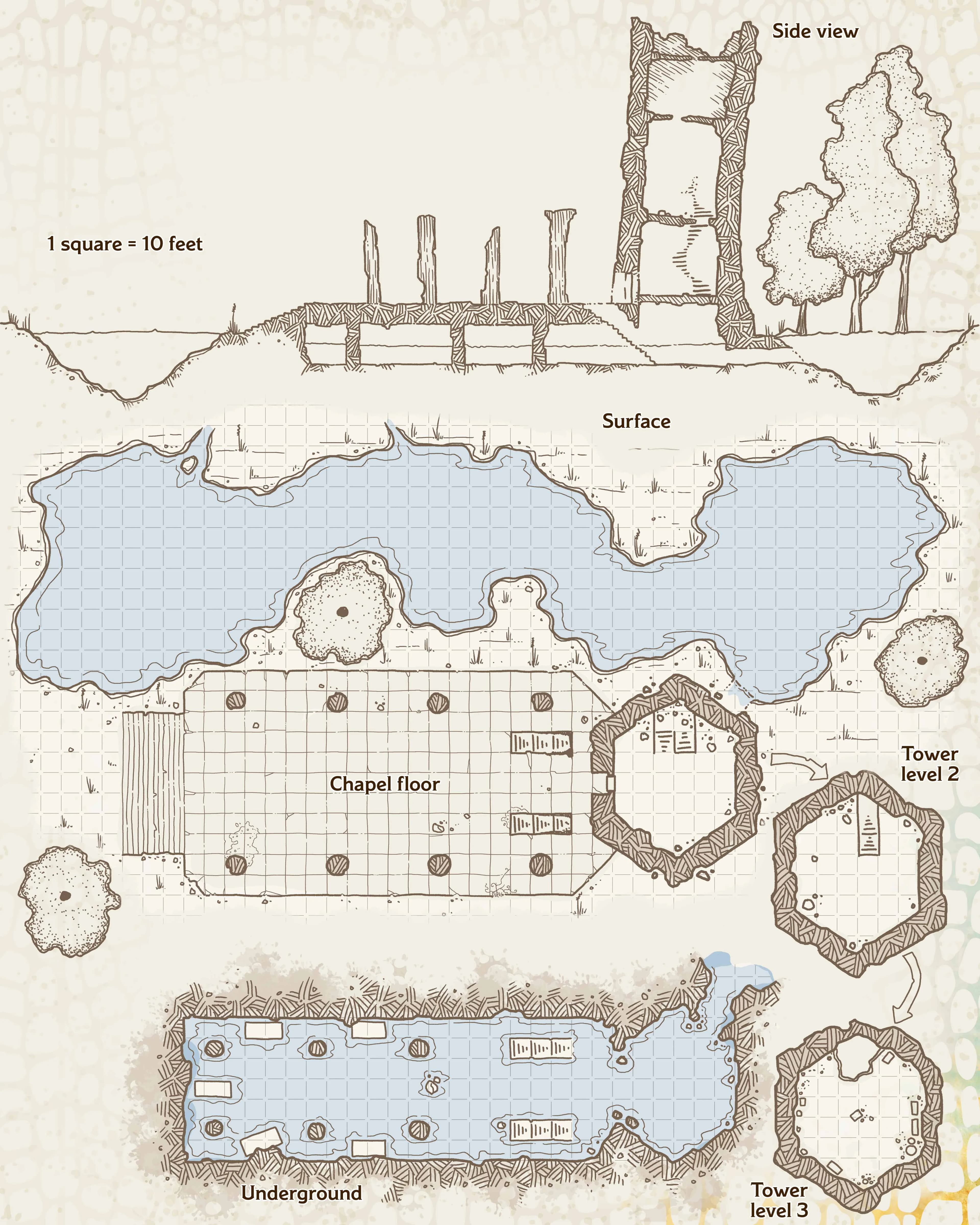 Map 5.2: black dragon lair