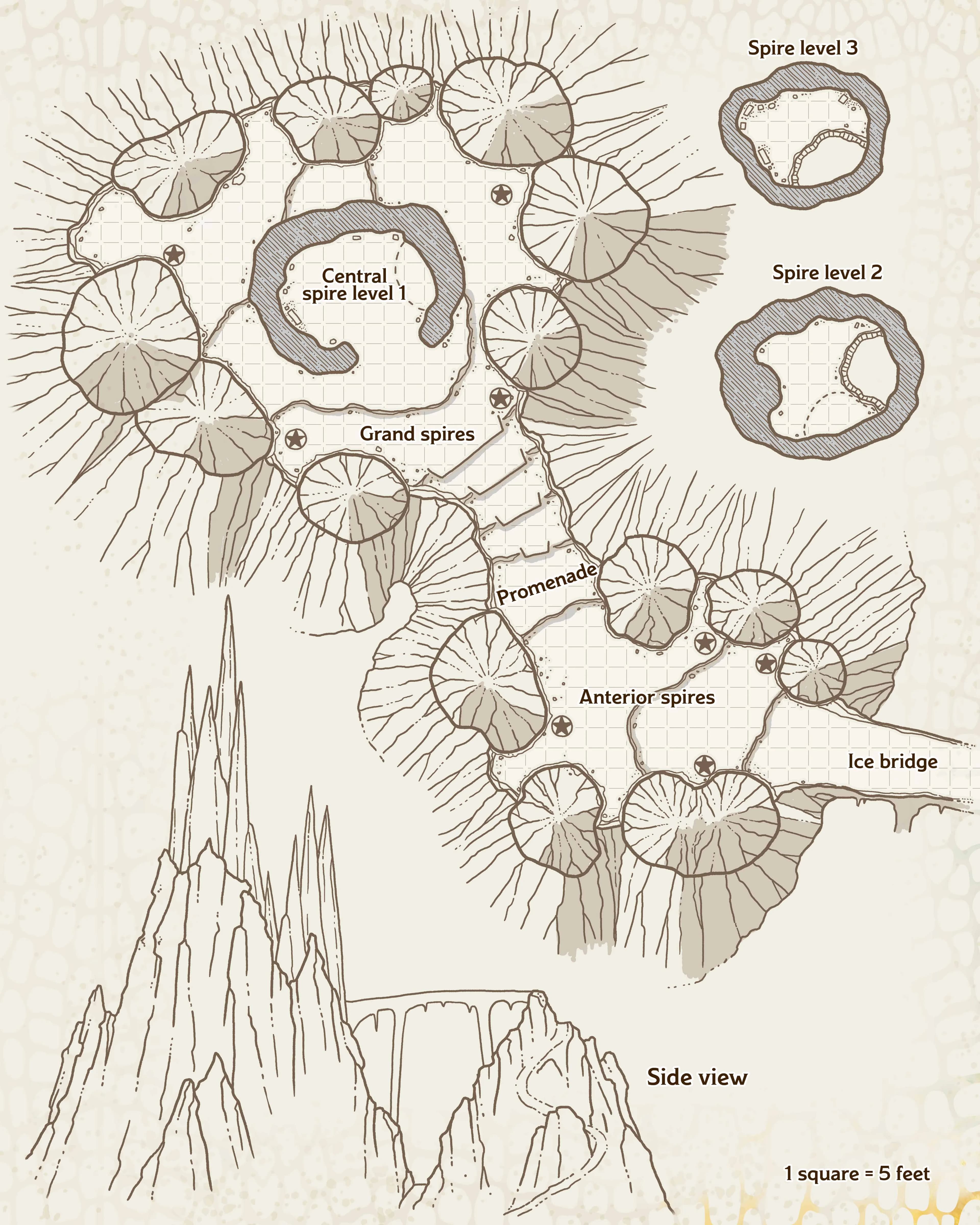 Map 5.7: crystal dragon lair