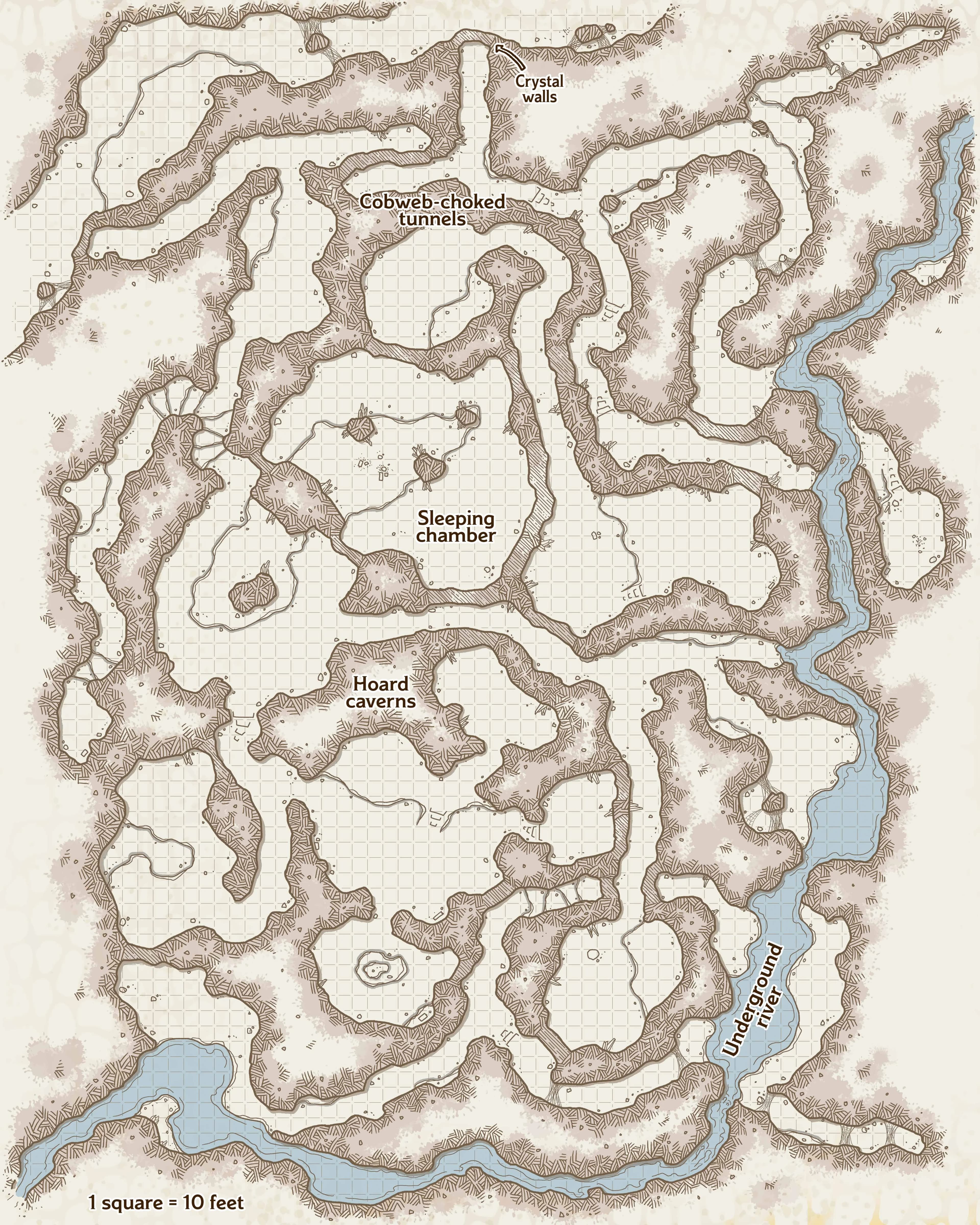 Map 5.12: sapphire dragon lair
