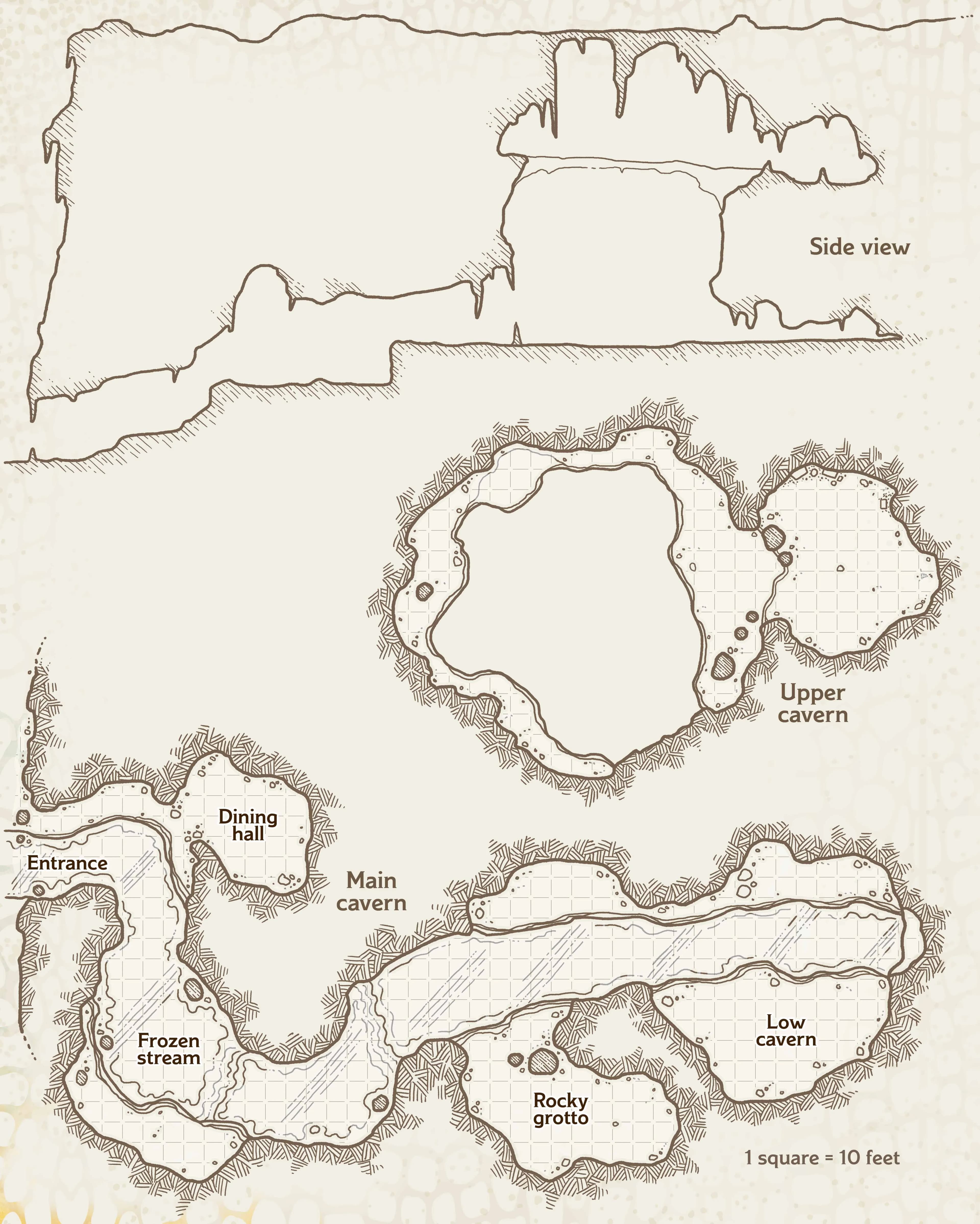 Map 5.15: white dragon lair