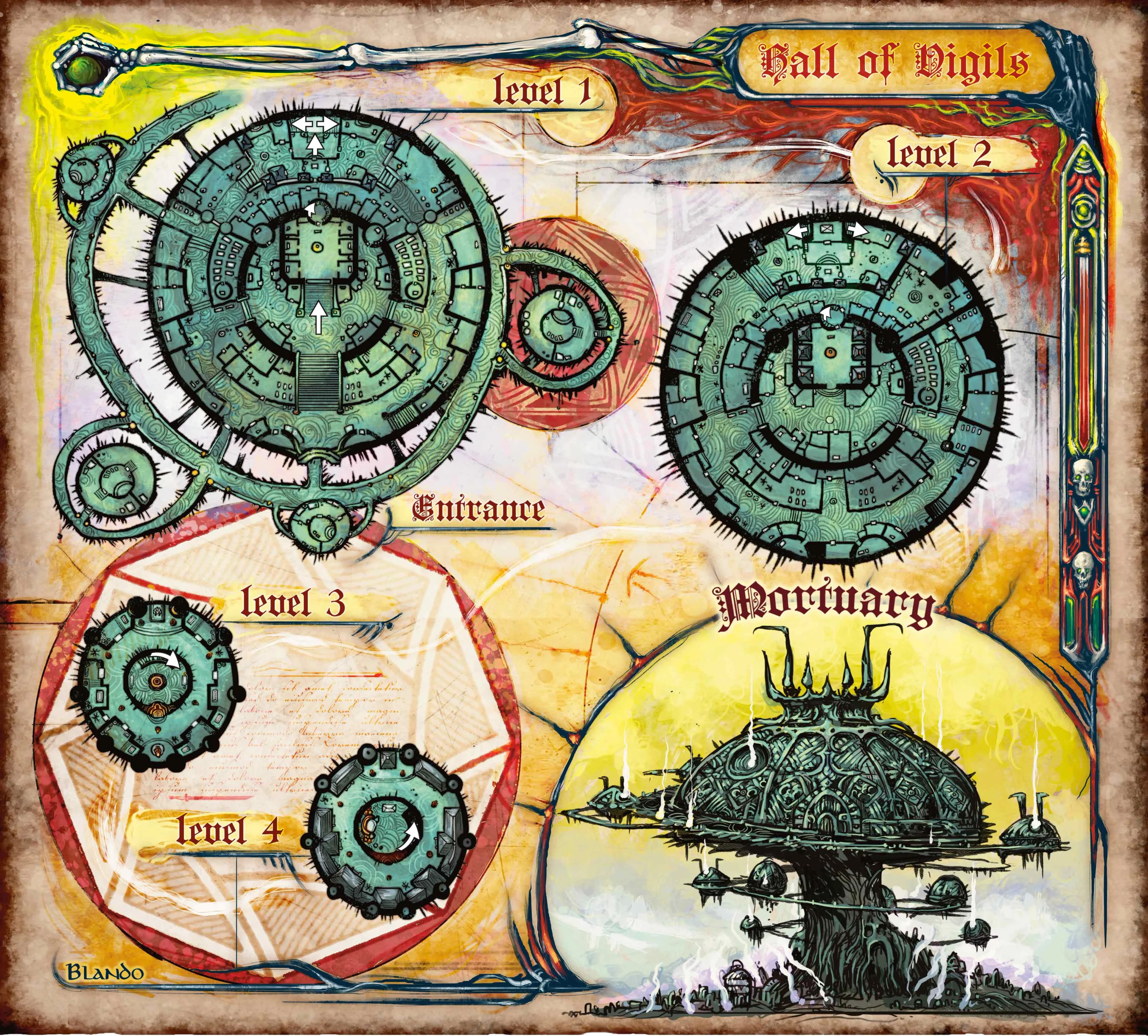 Map 2.2: Hall of Vigils in the Mortuary