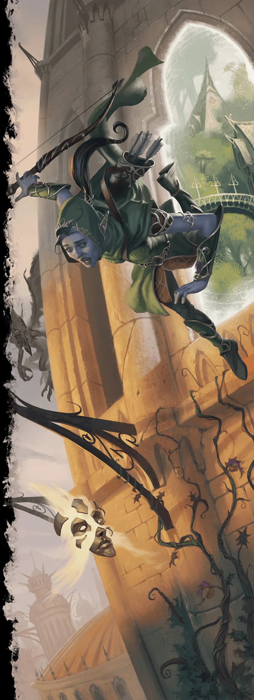 Not all planar wanderers travel to Sigil intentionally