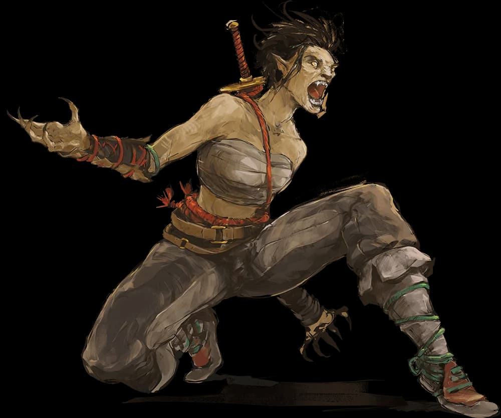 Human Barbarian of the Beast