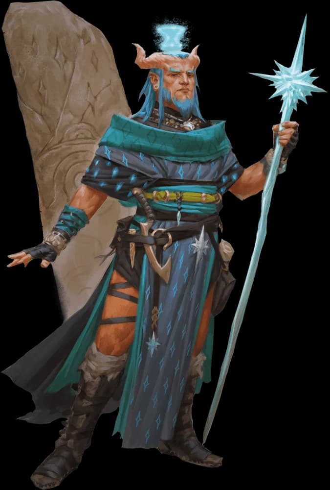 Tiefling Druid of Stars