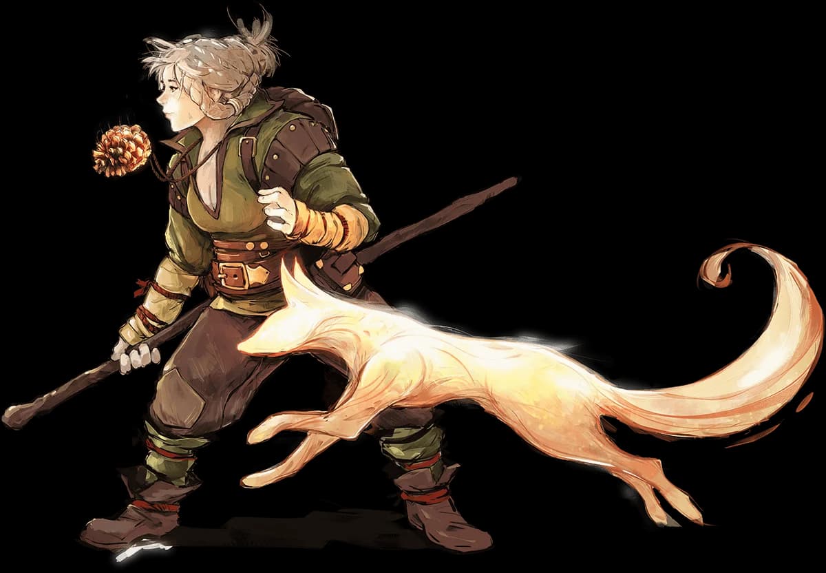 Dwarf Druid of Wildfire