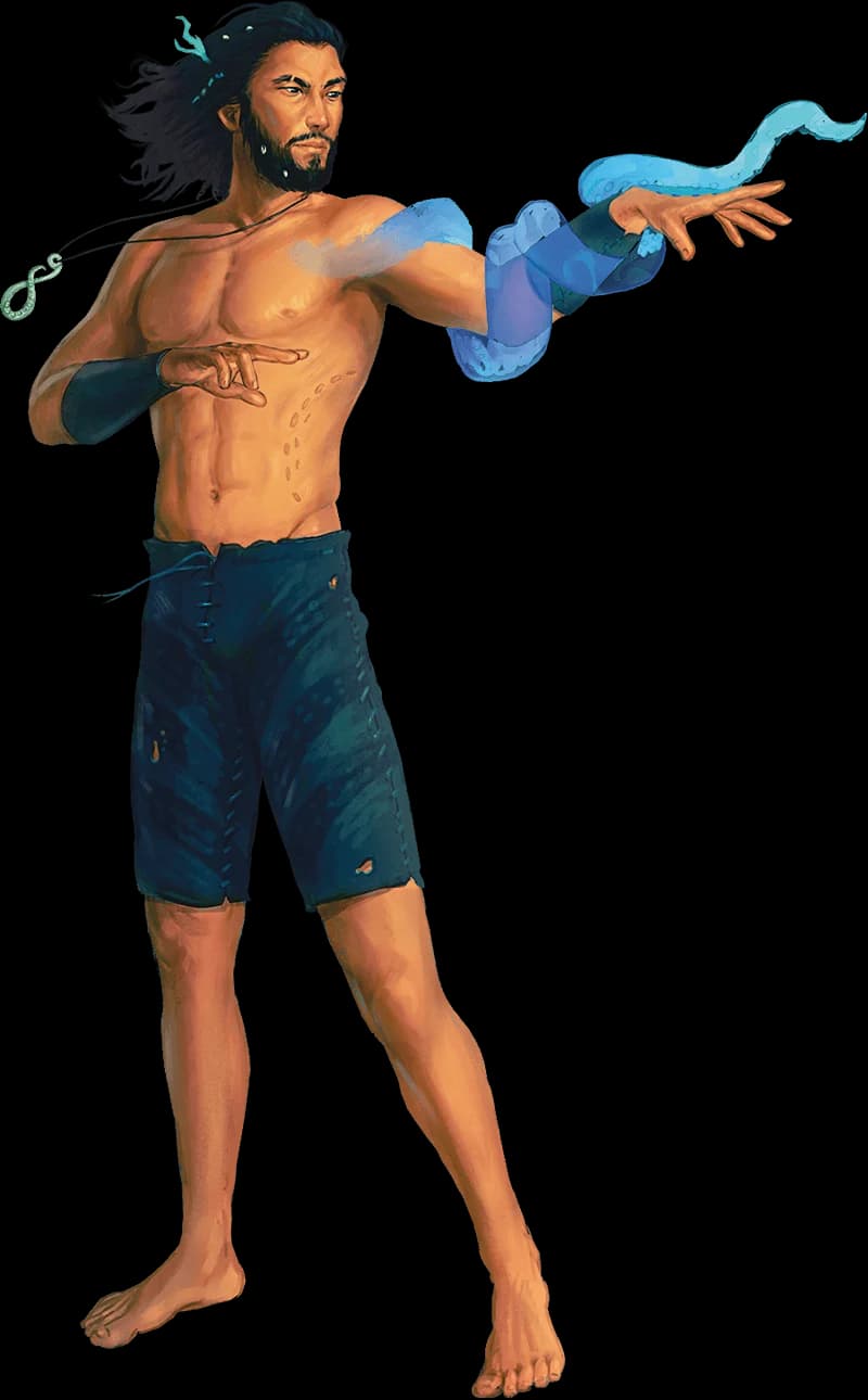 Human Warlock of the Fathomless