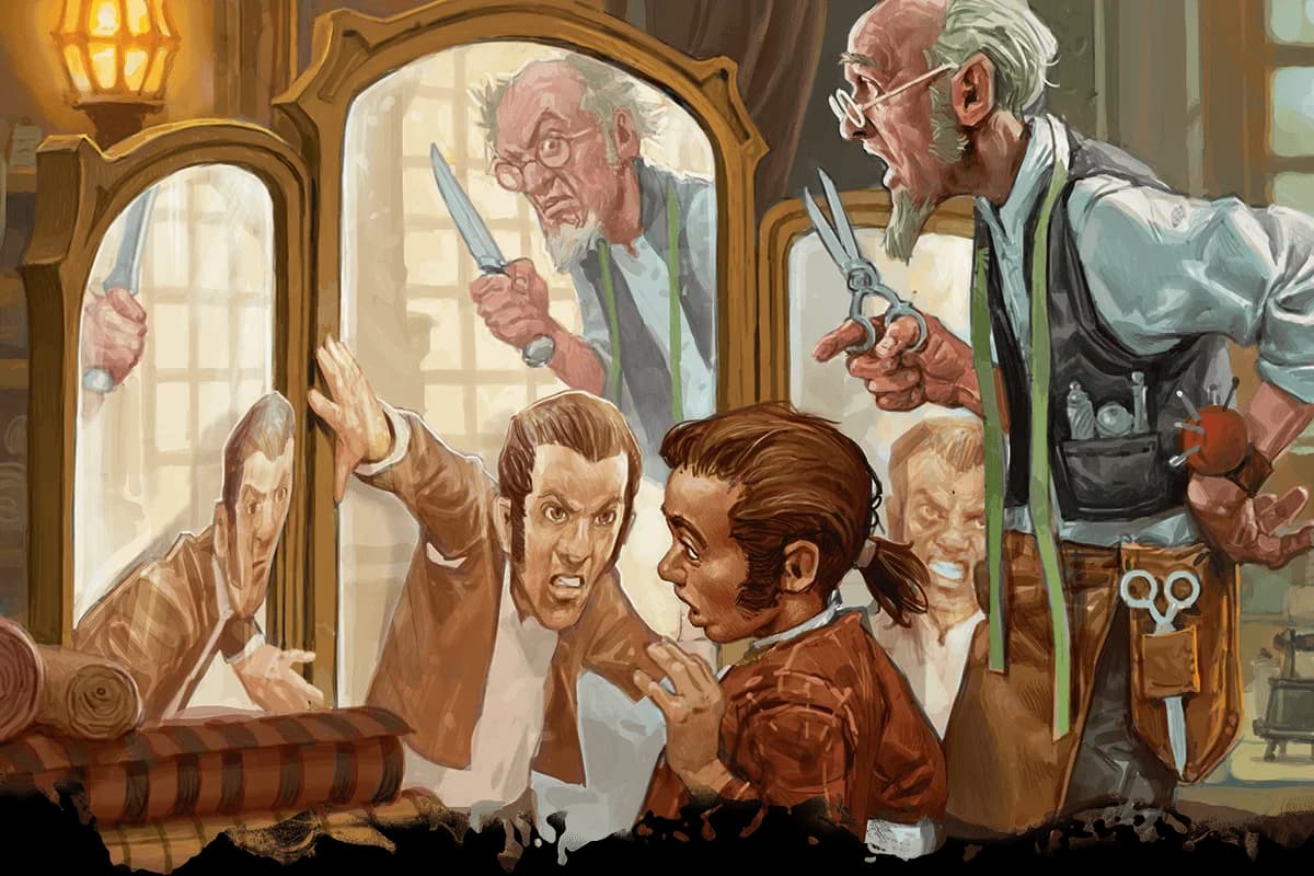 A Tailor Shop in a Mirror Zone