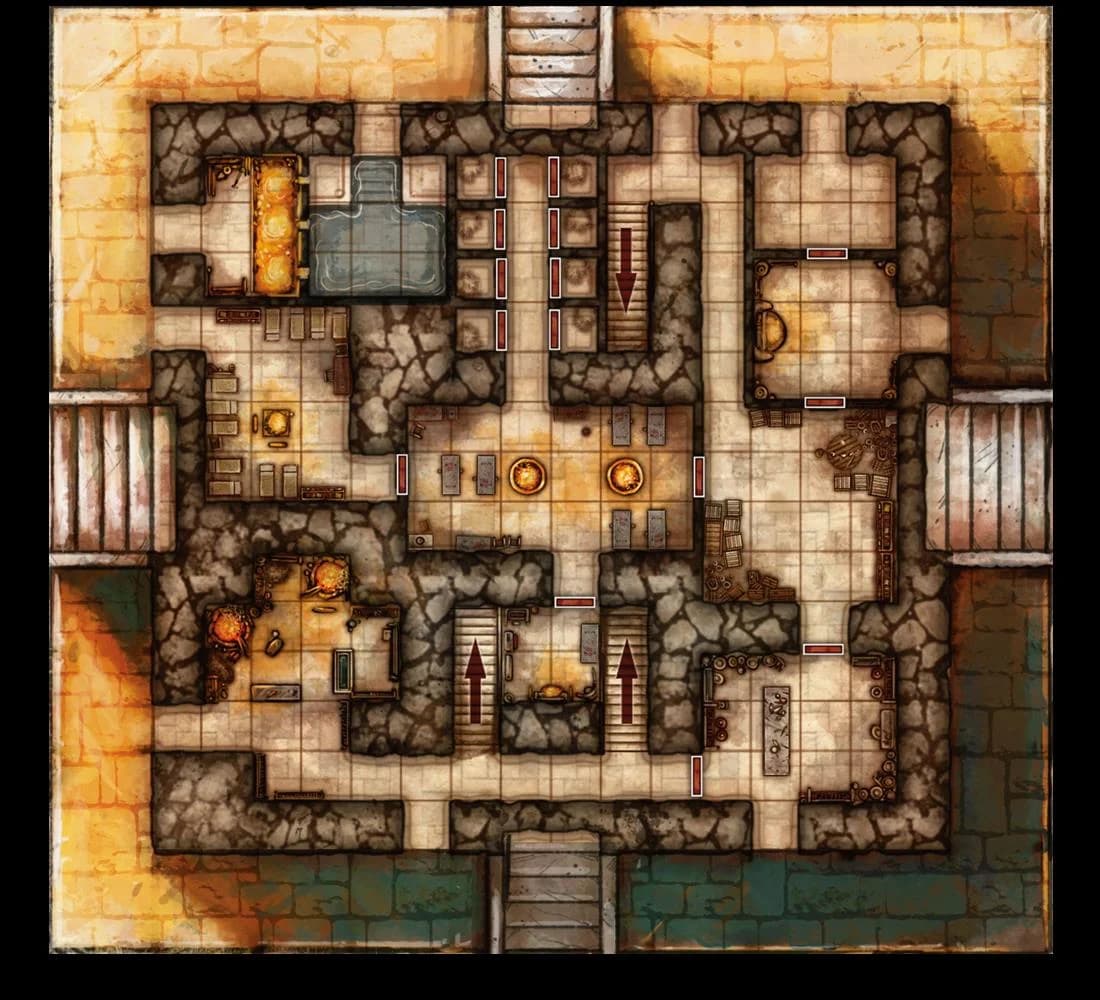 Yuan-Ti Temple—Level 2 (Players)